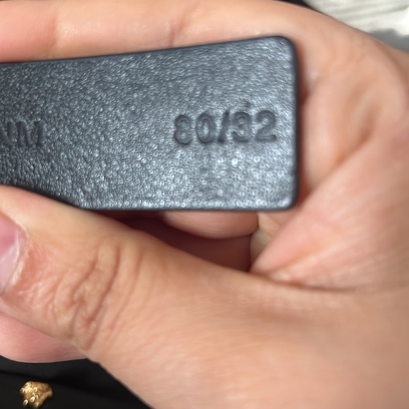 Versace Leather Medusa Belt w/o Head Buckle size 32 - Picture 4 of 16